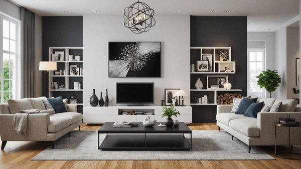 Idées inspirantes de décoration pour un salon moderne